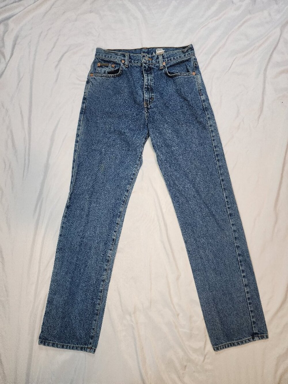 Vintage Calvin Klein Jeans Size 9 Mid Rise Straight Leg